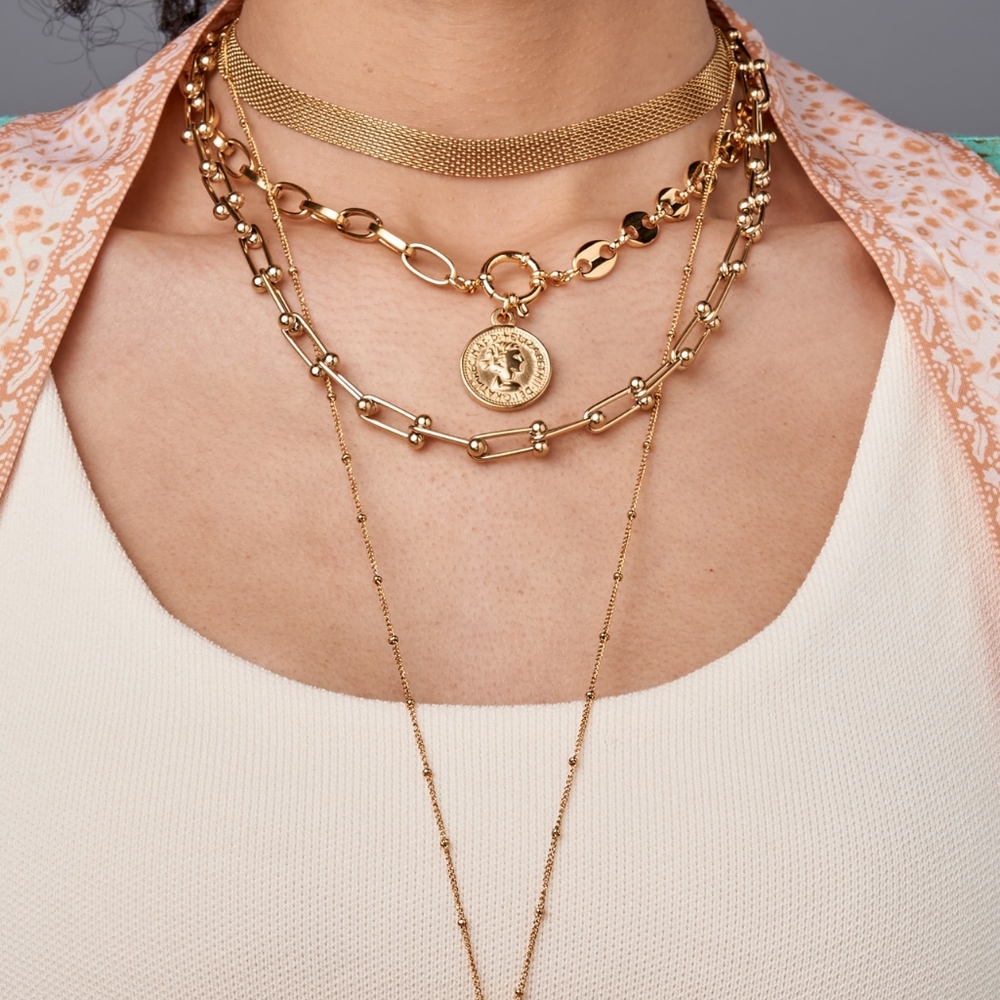 Jessica link necklace